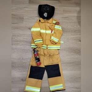 Kids Firefighter Costume (Size 7-8)
